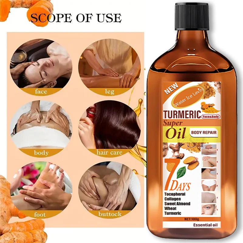 Turmeric Skin Care Essential Oil Moisturizing and Brightening delicate