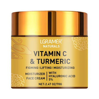 Turmeric Vitamin C cream Retinol Moisturizing Hyaluronic 